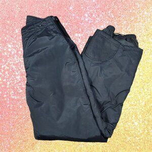 Obermeyer Ski Pants Size 10 Snow Board Black Water Proof Resistant